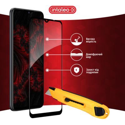 Стекло защитное Intaleo Full Glue ZTE Blade A53 Black (1283126583308) | Зображення 4