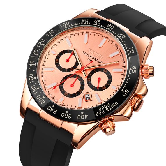 Чоловічий годинник Skmei 9275RGRG Rose Gold-Rose Gold | Зображення 1