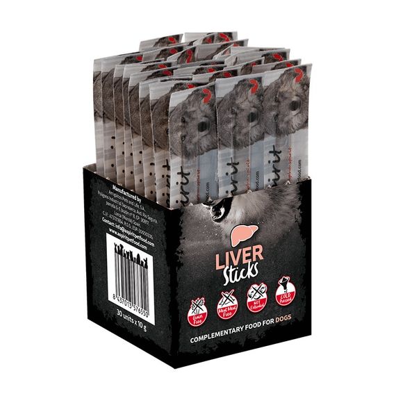 Alpha Spirit Liver Sticks for Dogs ласощі для собак з печінкою 30 шт х 10 гр