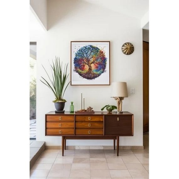 Набір для вишивання хрестиком "Центр Всесвіту" AH-211 з п'яльцями | Зображення 4