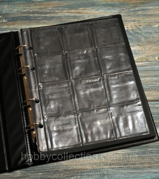 Альбом для монет Schulz Optima  для ювілейних монет в капсулах - 10 листів (тип 12)