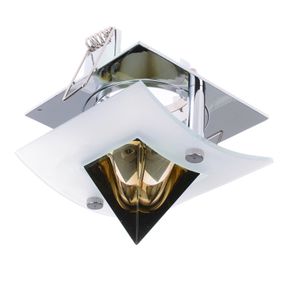 Светильник точечный декоративный HDL-DS 60 CHR/BROWN MR16