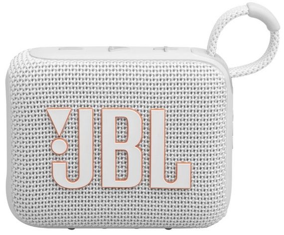 Портативна акустика JBL Go 4 White (JBLGO4WHT)
