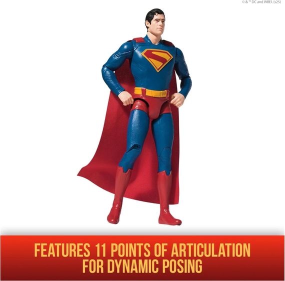 Игровая фигурка Супермен 30см. DC Comics 12-inch SUPERMAN Action Figure. 11 точек артикуляции. Spin Master | Зображення 5
