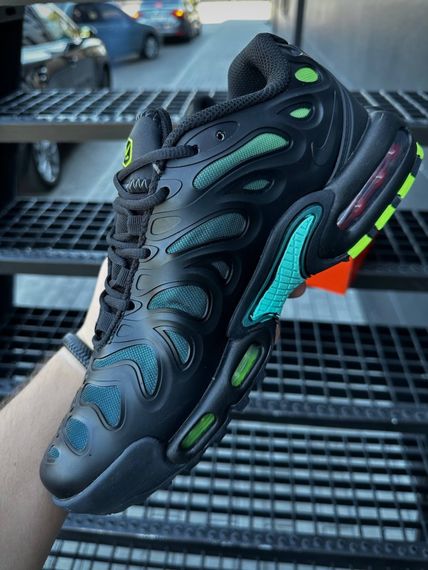 Кросівки Nike Air TN Plus Drift (black & green) | Зображення 8