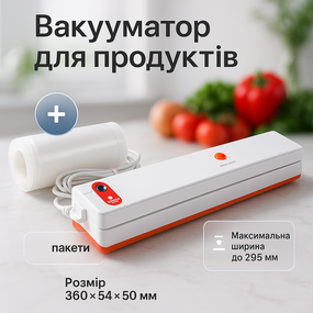 Вакууматор для тривалого зберігання продуктів, Вакууматор для зберігання свіжих продуктів KG-47