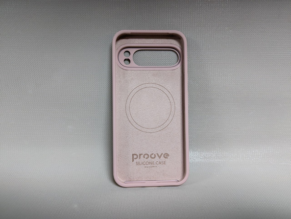 Чохол м'який Pixel 9 Pro XL MagSafe SoftTouch Proove Протиударний пудровий | Зображення 1