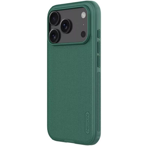 Чохол Nillkin Matte Pro для Apple iPhone 17 Pro / 18 Pro (6.3") Зелений / Deep Green | Зображення 2