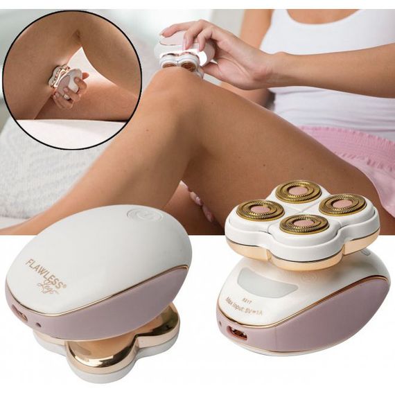 Епілятор акумуляторний Flawless Legs для ніг, жіноча електробритва для ніг | Зображення 2