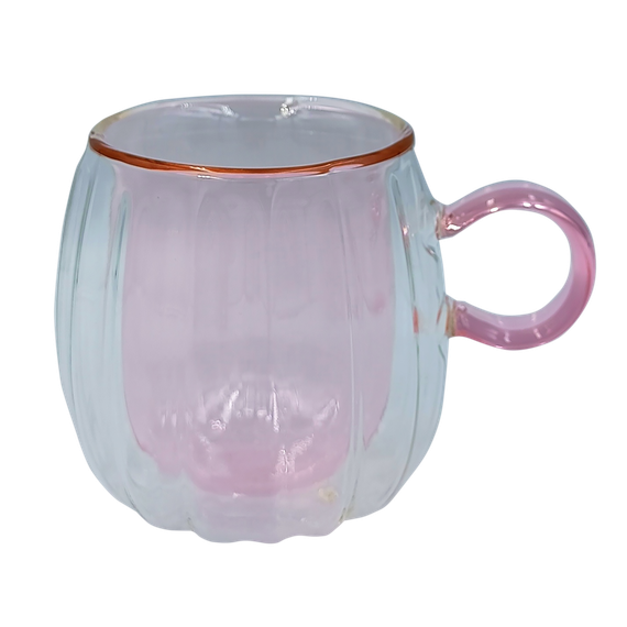 Набір чашок VT-5315-240 CUT PINK з подвійним дном 2 шт. 240мл Vittora | Зображення 1