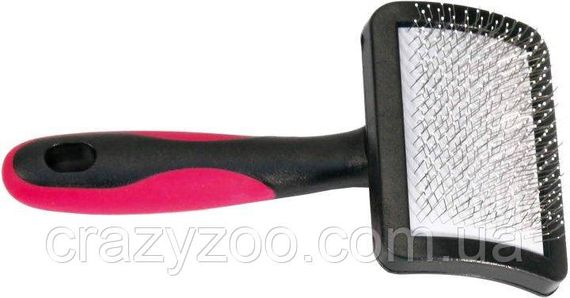 Пуходерка Croci Vanity самоочищающаяся средняя для котов и собак 10 х 16,5 см с6067425 | Зображення 2