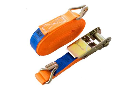 Ремінь стяжний 1Т 8м х 25 мм СИЛА 2850141 | Зображення 1