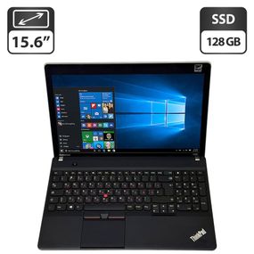Ноутбук Lenovo ThinkPad Edge E545 / 15.6" (1366x768) TN / AMD A8-4500M (4 ядра по 1.9 - 2.8 GHz) / 8 GB DDR3 / 128 GB SSD / AMD Radeon HD 7640G Graphics / WebCam / Windows 10 Pro б/в
