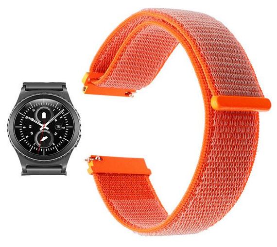Нейлоновий ремінець Primo для годинника Samsung Gear S2 Classic SM-R732 / RM-735 - Orange