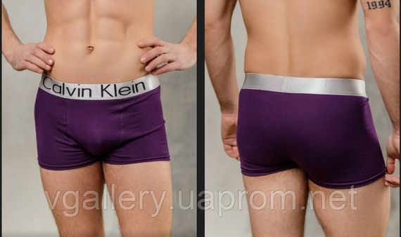 Мужские Черные трусы CK со стальным поясом, мужские боксерки СК стил коллекция  - Премиум Качества XXL | Зображення 2