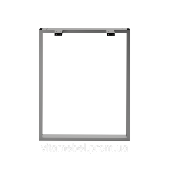 Комплект опор для столу з металу 600×120mm, H=730mm (профільна труба: 50x20mm) | Зображення 1