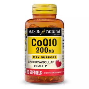Коэнзим Mason Natural CO Q10 200 mg 30 Caps