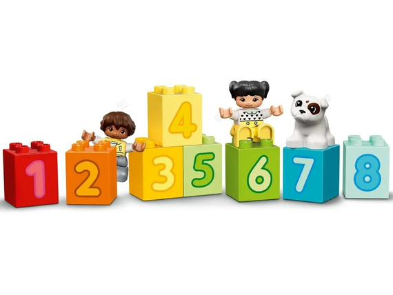 Конструктор LEGO DUPLO Поезд с цифрами - учимся считать 10954 (10954) | Зображення 4