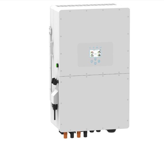 Гібридний інвертор (гібридний) Deye SUN-50K-SG01HP3-EU-BM4 HV, 50кВт, трехфазный, (MPPT 150-850/36A/АКБ 160-800V/50A)Parallel