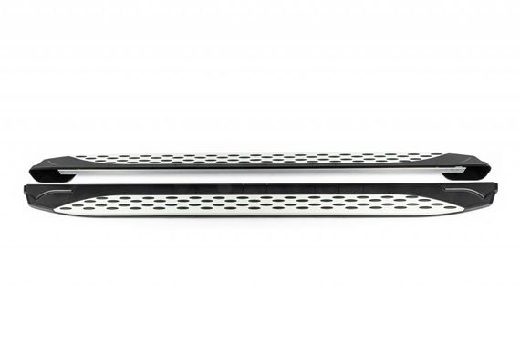 Боковые Подножки Shining V1 (2 шт., Алюминий) Короткая База для Volkswagen T5 Multivan 2003-2010 гг | Зображення 2