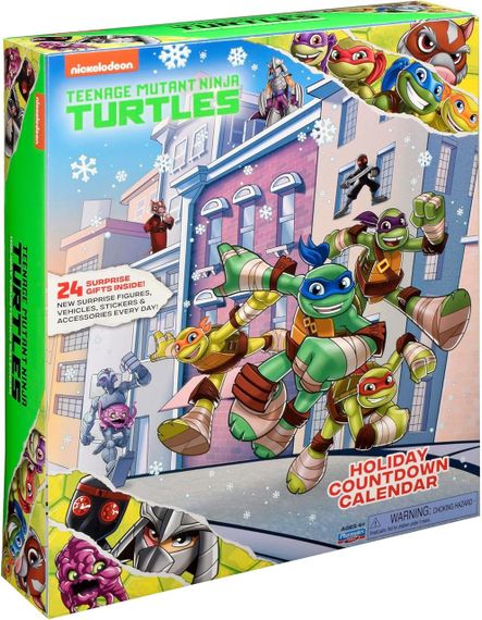 Адвент-календарь Черепашки-ниндзя Teenage Mutant Ninja Turtles Advent Calendar оригинал Playmates Toys | Зображення 3
