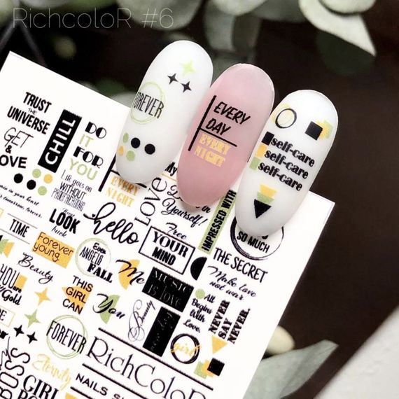 Рифленый слайдер RichColor 006 на водяной основе (6.5x9.5см) | Зображення 1