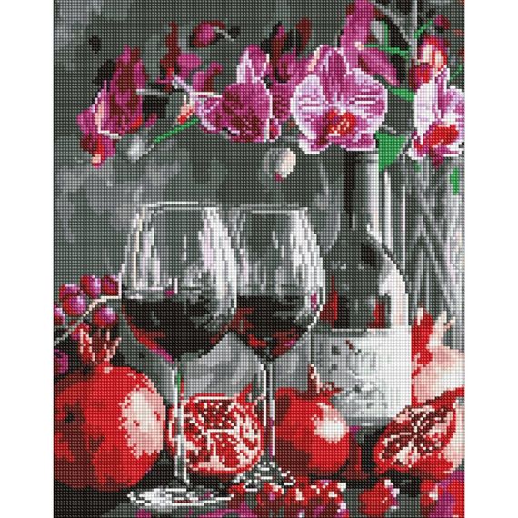 Алмазная мозаика "Цветение орхидей" ©art_selena_ua AMO8094, 40х50 см