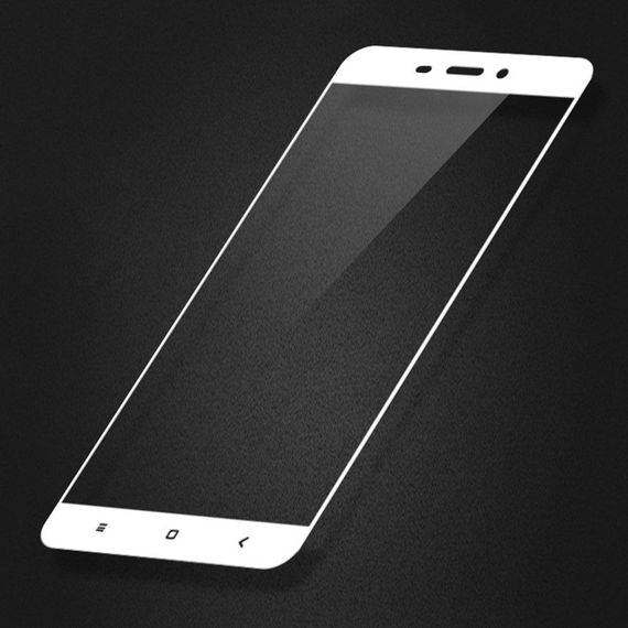 Full Cover защитное стекло для Xiaomi Redmi 4a - White | Зображення 1