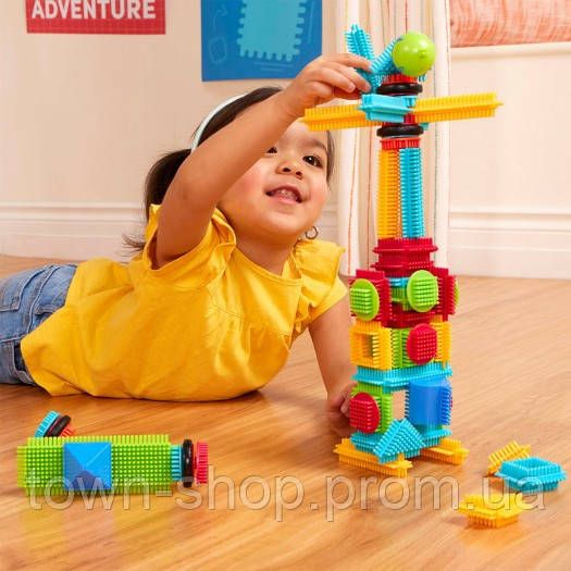 Конструктор серии Bristle Blocks - Строитель, 56 деталей | Зображення 4
