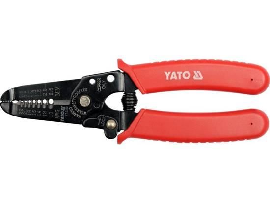 Клещи снятия изоляции съемник 160 мм YATO YT-2319