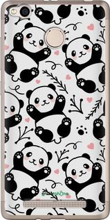 Чохол на Xiaomi Redmi 3x Панди "4318u-441-2448"