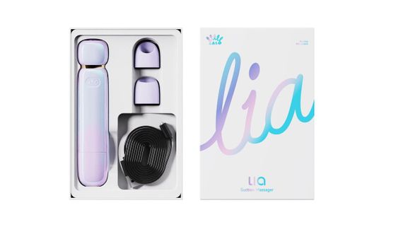 Вакуумный клиторальный стимулятор Zalo Lia Lavender Purple, 3 насадки, 3 режима, разная интенсивность sexstyle | Зображення 9