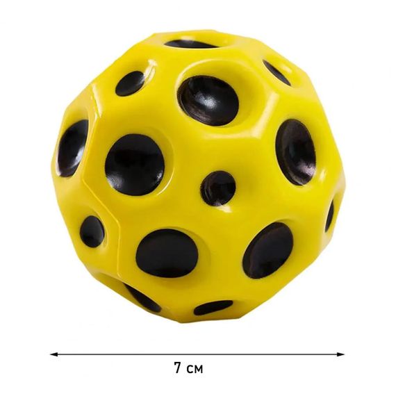 Прыгающий мяч антистресс 1 шт, Sky Ball Gravity Ball, Цвет Рандом / Антигравитационный мяч попрыгун | Зображення 9