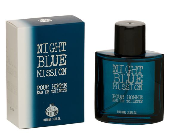 Туалетна вода Real Time Night Blue Mission туалетна вода 100 мл