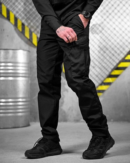 Тактичний костюм уставний ENDER чорний поліція ДЛ6225 | Зображення 6