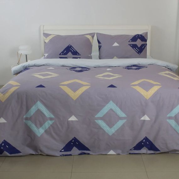 Постільна білизна полуторна ТЕП Happy Sleep Blue sides 2-03794_35765 210х145 см