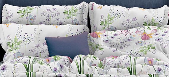 Наволочка для подушки Love You Home бязь Ірис 50x70 см (7561)