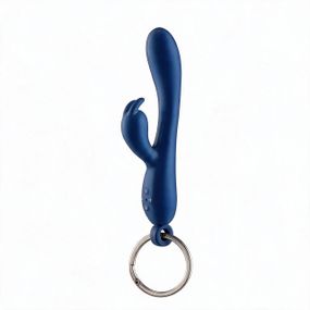 Брелок вібратор-кролик Diverty Sex Blue Sex Aura