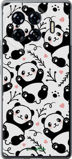 Чохол на Tecno Spark 20 Pro+ Панди "4318u-3663-2448"