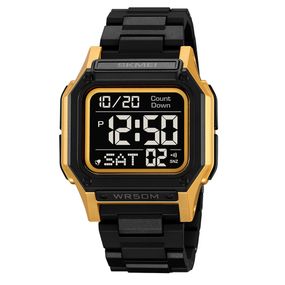 Чоловічий годинник Skmei 2264BKGDBK Black-Gold-Black