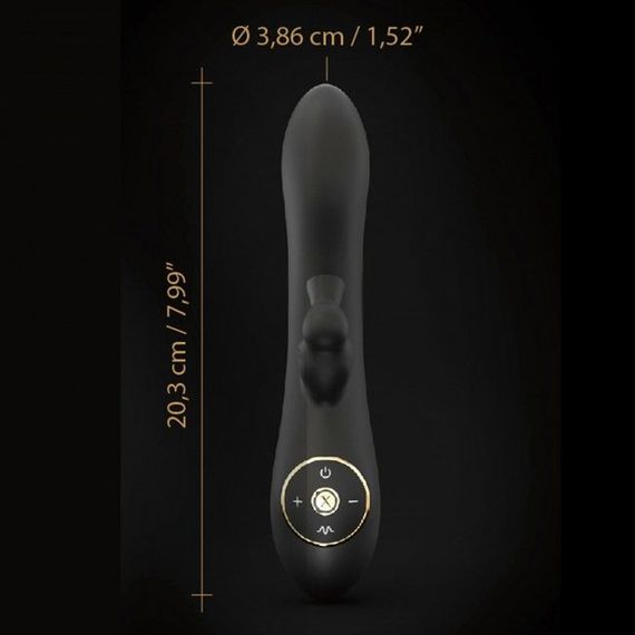Вакуумний вібратор-кролик Dorcel DIVINE RABBIT з вібрацією, 10 режимів вібрації: 3 режими вакууму | Зображення 4