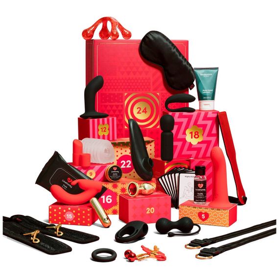 Адвент-календарь для пар Lovehoney X Womanizer X We-Vibe Couple’s Advent Calendar 2025, 24 предмета sexstyle