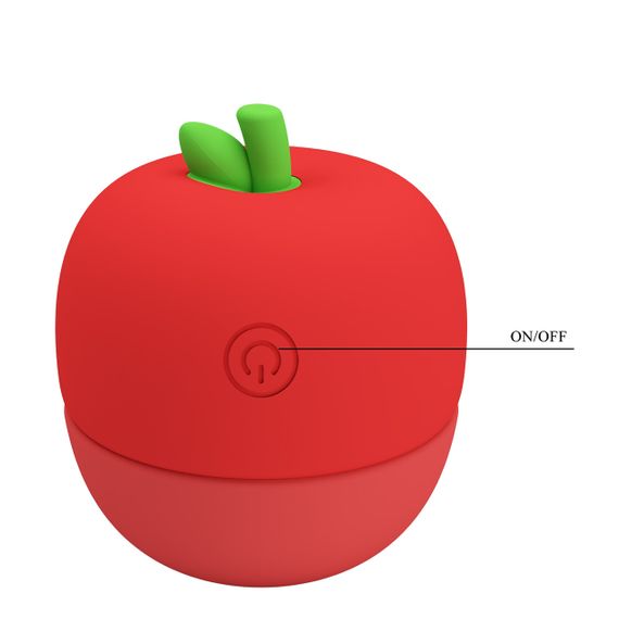 Вибростимулятор PRETTY LOVE APPLE SECRET, 12 licking settings, Silicone ABS sexstyle | Зображення 4