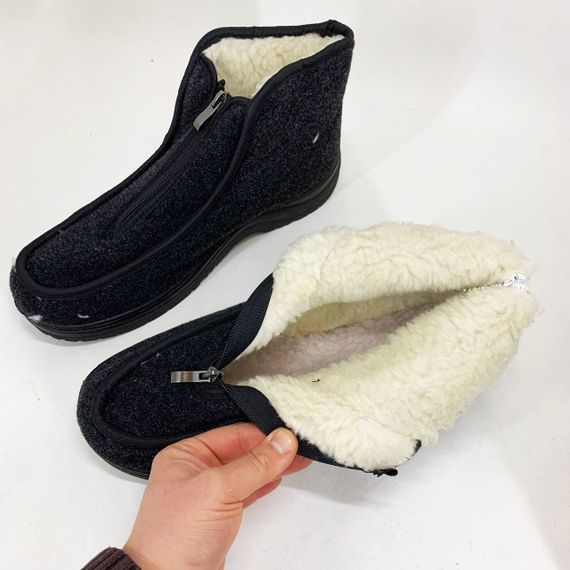 Легкі чоботи для риболовлі 42р, Бурки дедушки, Черевики робочі полегшені, Черевики робочі чоловічі IC-55 | Зображення 3