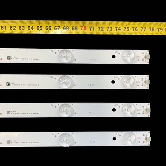 LED підсвітка TV 40" inch 780mm 10-led 3V SAMSUNG_2014CHI396_3228_10 LM41-00109J LM41-00105A 4шт. | Зображення 1