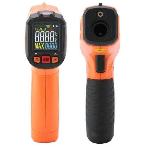 Бесконтактный инфракрасный пирометр -50-380°C PROTESTER PM6519A | Зображення 2