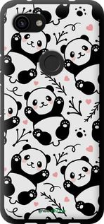 Чохол на Google Pixel 3a Панди "4318b-1700-2448"