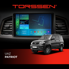 Штатна магнітола Torssen 2K UAZ Patriot F96128 4G Carplay DSP