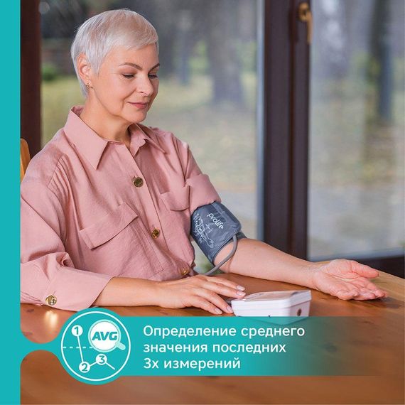 Тонометр PROLIFE PA2 BASIC AD с адаптером автоматический на плечо гарантия 10 лет | Зображення 6