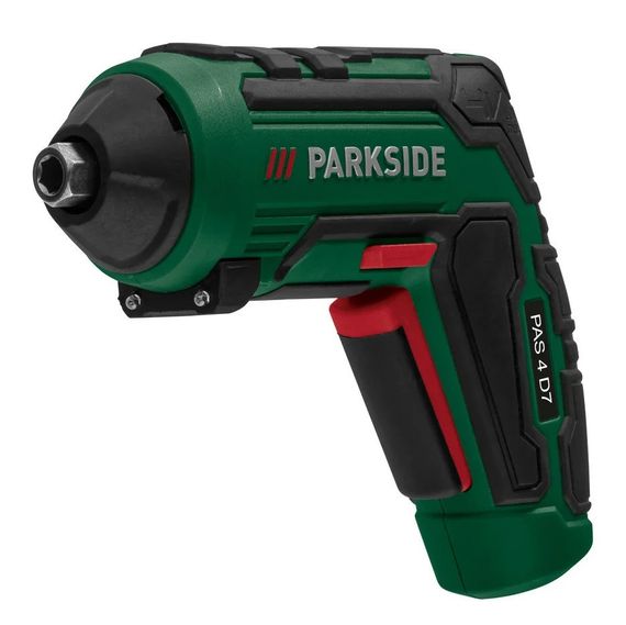 Акумуляторна викрутка Parkside PAS 4 D7, з насадками, 4 V, 1500 mAh, 10 Nm, Німеччина | Зображення 3